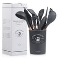 12 Pieces in 1 Set Silicone Kitchen Accessories Cooking Tools Kitchenware Cocina Silicone Kitchen Utensils With Wooden Handles