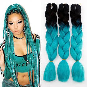 Wholesale Jumbo Braids Synthetic Hair Extension Braids 100g Jumbo Braid Hair Vendor