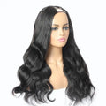 ML U Part Wig Body Wave & Deep Wave Chinese Hair Woman Toupee Dobdle Hair Extensions & Wigs