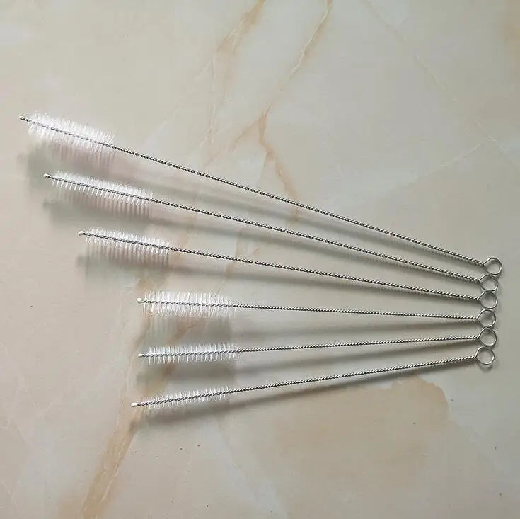 270mm Nylon Cleaning Brush for Stainless Steel Drinking Straw Reusable Straw Cleaner