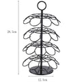 New Home Organizer Dolce Gusto Coffee Capsule Holder Rack Kitchen Steel Take Stand Storage Durable Metal Tool Use