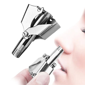 Professional Portable Manual Stainless Steel Ear Nose Hair Remover for Men & Women