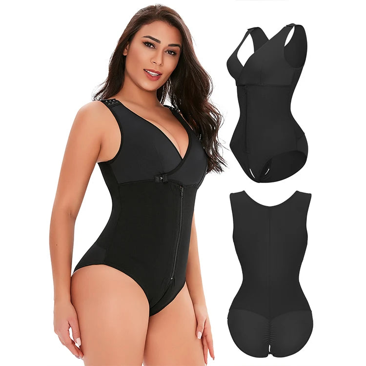 European and American Large Size Adjustable Breastfeeding High Waist Abdomen and Hip Body Shaper