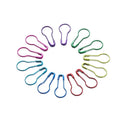 Pack 1000 Gourd Shaped Safety Pins 22MM Pear Shaped Needles Knitting Stitch Sewing Tools Different Colors Brooch Pins Accessory