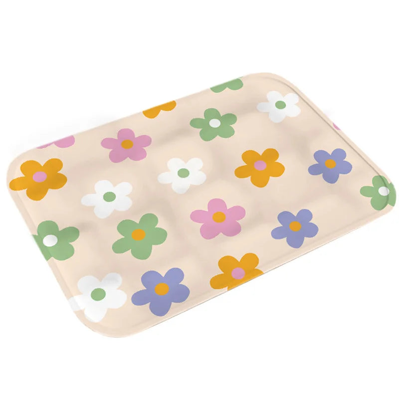 High Quality Luxury PVC Dog Kennel Mat Soft Ice Gel Cold Cushion with Print Pattern for Office & Student Use Factory Stocked