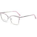 Ready Stock Metal Fashion Cat Eye Eyeglasses Optical Frames for Women