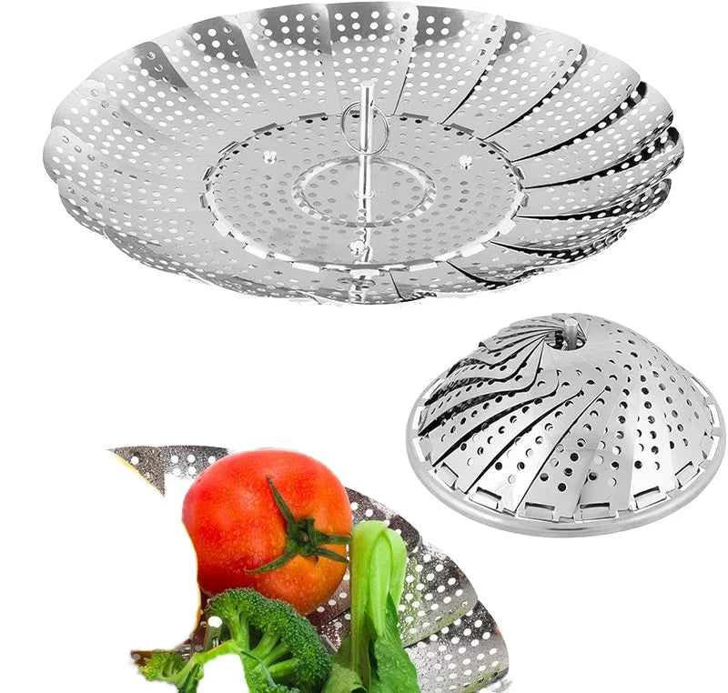 Professional Stainless Steel Breathable Steamer Rack for Home Cooking Set with Glass for Gas Stove for Dumplings Nice Price