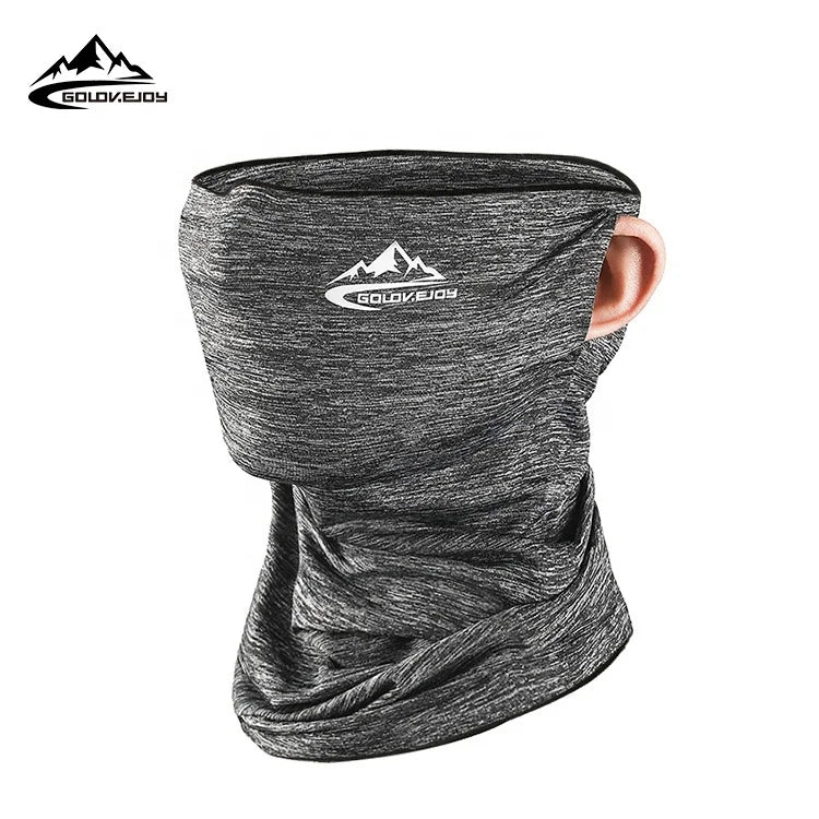 GOLOVEJOY XTJ11 Custom Multifunctional Riding Unisex Ice Silk Neck Scarf Balaclava Gaiter Windproof Cycliny Bandana Face Mask