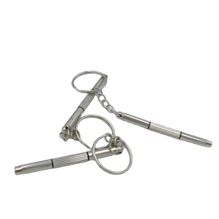 Three-purpose Glasses Screwdriver Multi-function Three-purpose Small Eyeglass Repair Screws Eyeglass Kit Screws