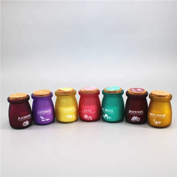Mini Custom Luxury Gift Box Decorative Aroma Scented Glass Candle
