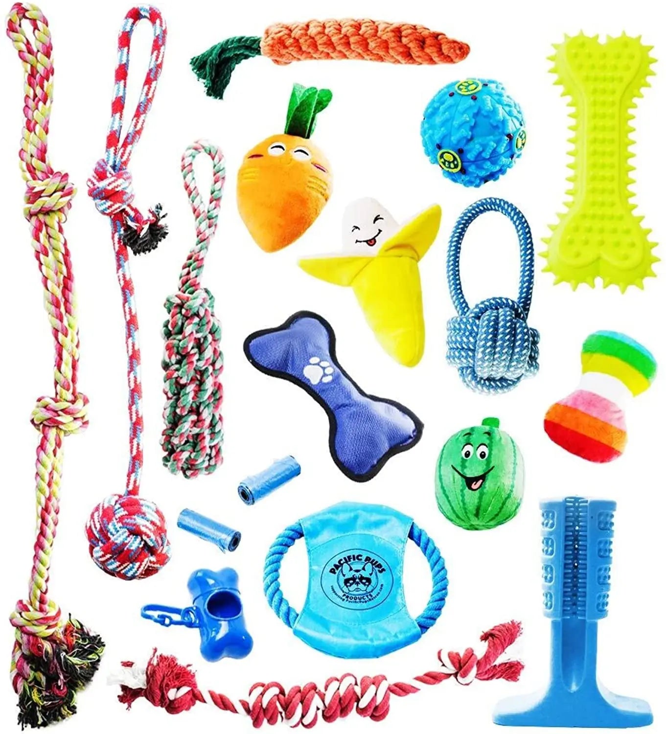 BSCI Professional Manufacturer Factory Custom Style Support Image Customization Dog Toys Bulk Plush Chew Dog Toys Bulk