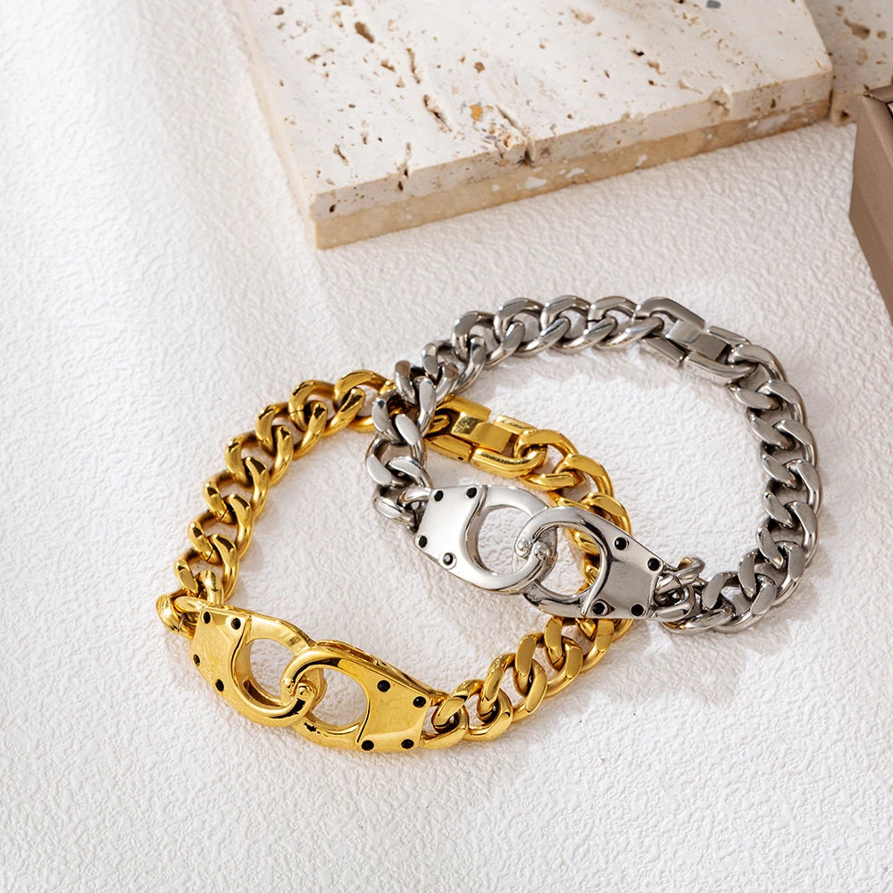 Wholesale Jewelry Gold Man Bracelet Personalized Jewelry Silver Stainless Steel Man Bracelet