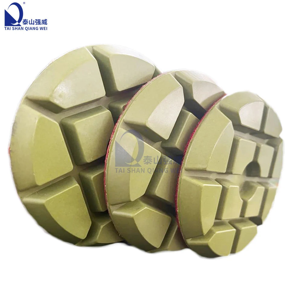 4inch Concrete Diamond Tools Ceramic Polishing Pads Grinding Disc for Floor