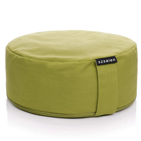 Wholesales Cotton Women Eco-friendly Cotton Orthopedic Yoga Seat Meditation Floor Cushion Knitted Removable Washable Waterproof