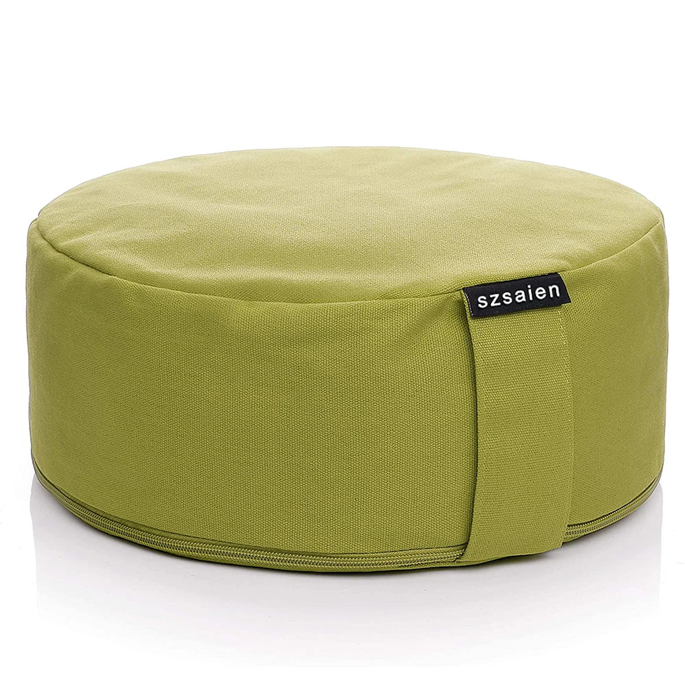 Wholesales Cotton Women Eco-friendly Cotton Orthopedic Yoga Seat Meditation Floor Cushion Knitted Removable Washable Waterproof