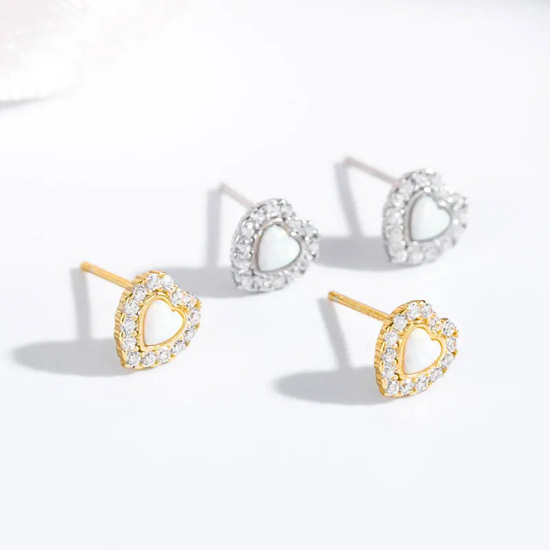 Hot Engagement Gift High Class Custom S925 Silver Jewelry Bride Wholesale Zirconia Earrings