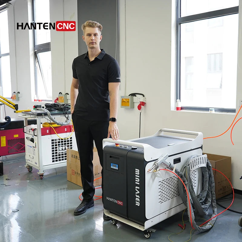 Strong Power Top Quality Oil Paint Rust Removal Metal Cleaner Fiber Laser Welding Machine Laser Cleaning Machine Rust Removal