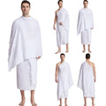 Wholesale Cheap Cotton Polyester  Men's Hajj Towel Jacquard Comfortable Ihram Hajj and Umrah Towel