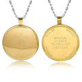 Wholesale Gold Plated Stainless Steel Quantum Energy Pendant Classically Styled High Negative Ions Fashion Pendants Charms