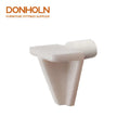 SS5400 Furniture Hardware Accessories Wardrobe Shelf Support 5mm White Plastic Cabinet Clips Peg