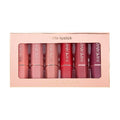 HANDAIYAN Velvet Matte 6-Colour Pop Lipstick Gift Box Set Non-Stick Cup Lip Gloss for Lips Waterproof Feature