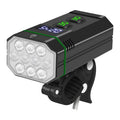 Boruit Smart Usb Rechargeable Waterproof Mountain Front Bicycle Lights for Bicycle Sale With LED Power Display