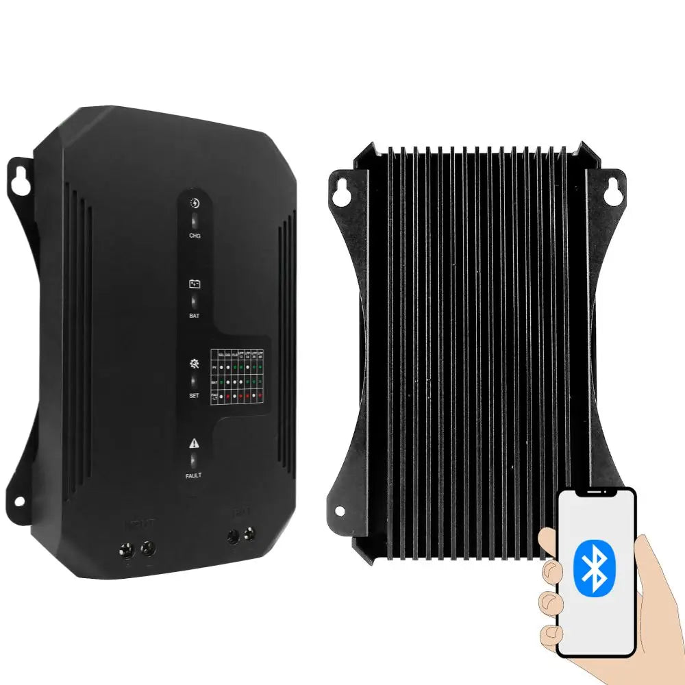 GCSOAR 20A Built-in BLE MPPT Solar Charge Controller Buck-Boost 12V/24V/36V/48V 20A Mpp Solar Charge Controller