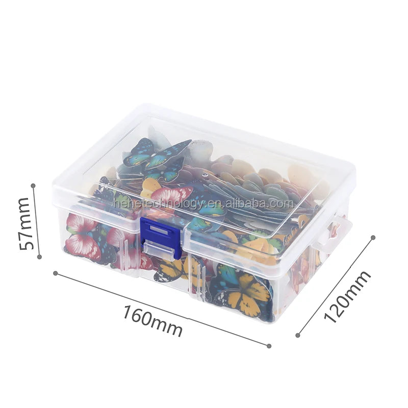 Wholesale Price Wafer Paper butterfly Can Be Customized Bake Ingredient Edible Decoration Sprinkles Candy for Cake Decoration