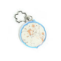 Hot Sale Custom rainbow Anime Acrylic Keychain Keyring Charms Eco-friendly Lightweight Transparent Accessory Pendant