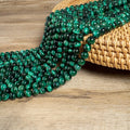 Green Tiger Eye High Quality Natural Stone Jewelry Making Green Stone Beads for Phone Chain DIY
