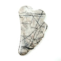 2026 Custom Logo Massage Gua Sha Tool Natural Picasso Jasper Heart Shape Face Gua Sha Stone Health Skin Care Detox Lifting