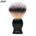 JDK Custom Men's Shaving Brush Handcrafted with Wood Handle and Synthetic Hair for Salon Use