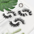 Private Label 20mm 5D Russian Fluffy Vegan Faux Mink Eyelash Vendor 3D 15mm 16mm 18mm Strip Lashes Full 5D Mink Lash