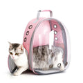 Pet Backpack Outside Portable Transparent Space Capsule Carrier Bag Shoulder Pet Cat Breathable Backpack Pet Carrier Bag