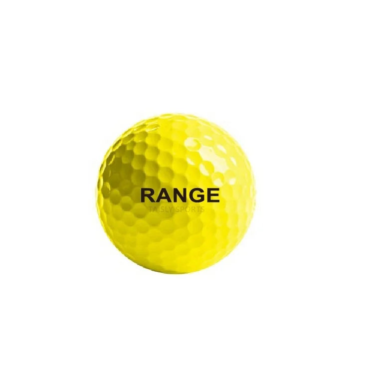 Cheap Golf Ball White Practice Ball Yellow Driving Range Ball