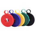 Green Bundle Christmas Decorations Cut Straps to Tie Adjustable Hook and Loop Strap for Cords Cables Management