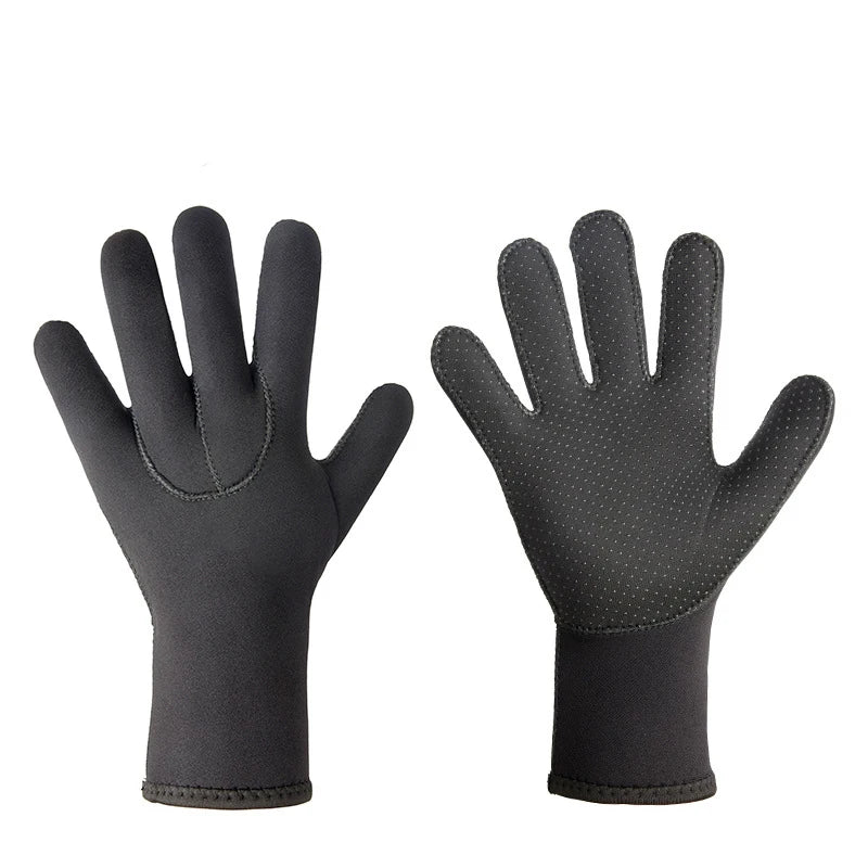 Dropshipping Custom Logo 3mm Thermal Anti Stab Scuba Neoprene Diving Gloves for Underwater Sports Swimming Spearfishing
