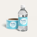High Quality Custom logo Printing Adhesive Sticker Water Bottle Labels Juice Label for Bottles