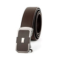 OEM Custom Genuine Leather Men Belt with Luxury Fashion Alloy Buckle Genuine Leather Men  Belt