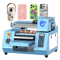 A3 UV 3047 Pro Inkjet Printers with White Ink Mixing A3 UV Printer with Double Head with Vanish DTF Flatbed Printer MegaBDM