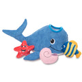 OEM ODM Custom Eco-Friendly Stuffed Hide and Seek Dog Toy Shark Plush Pet Toy