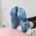 Hot Selling New Fashion Candy Color Quality Cotton Bandhnu Athletic Yoga Grip Socks Women Running Gym Pilates Tie Dye Ankle Sock