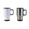 Stainless Steel Regular Heating Mug With Cover Double Wall Sublimation Car Mugs Tumbler Travel with Lid