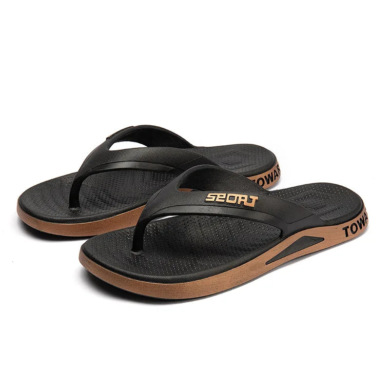Men's Athletic Soft Flip Flop Thong Sandal Shoe for Casual Beach Pool Winter & Summer Anti-Slip Feature for Everyday Use