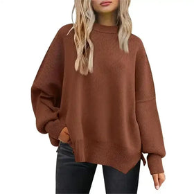 Winter Sweater Women Long Sleeve Knit Top Pullover Sweater