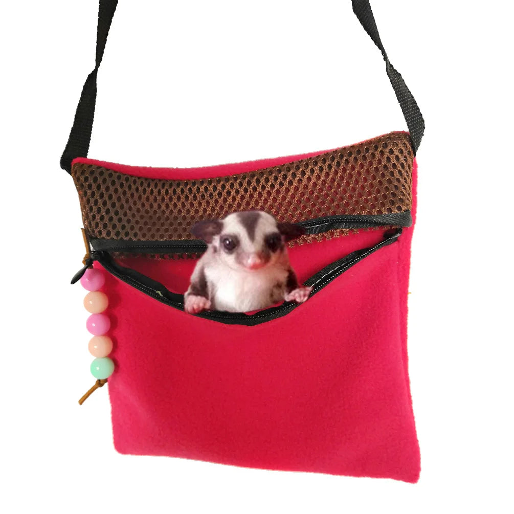 Wholesale Hamster Sugar Glider Chipmunk Travel Bag for Small Animals