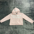 DENIMGUYS Custom Mens Screen Print Hoodie 500gsm Streetwear Oversize Men Zipper up Double Embroidery Metal Stud Hooded Hoodie