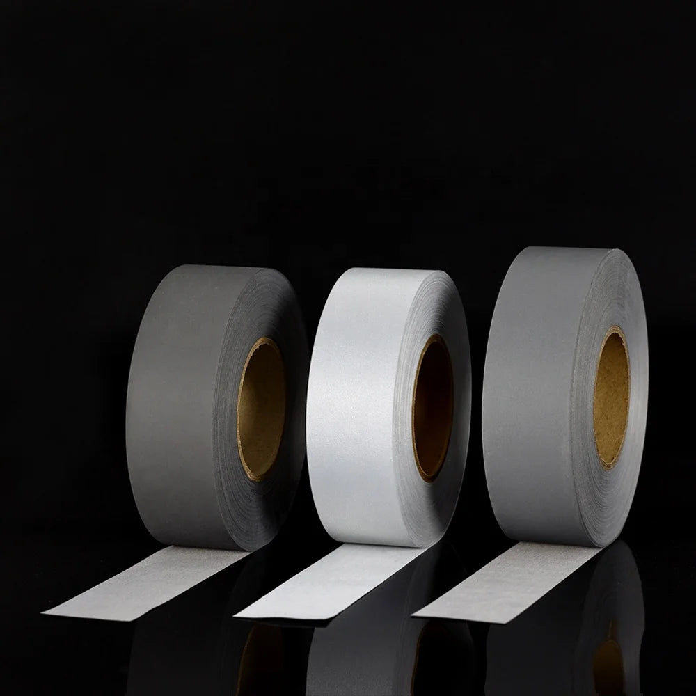 Wholesale High Visibility Sew on TC Reflective Fabric Tape for Safety Workwear