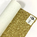 Chunky Glitter Synthetic Faux Leather Fabric Rolls Canvas Backing for Hair-bows Earrings and Crafts