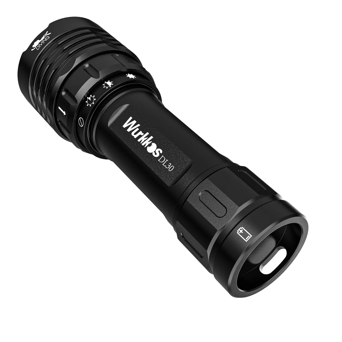 Dive Flashlight Super Bright Max 3600 Lumen with 5000K 90CRI 3600lm 3*LH351D Underwater Flashlight for Diving